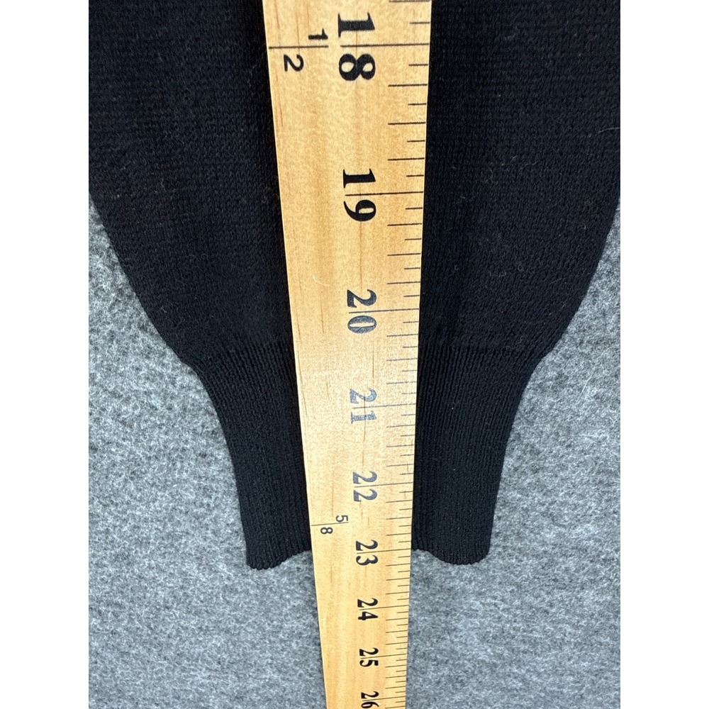 NWT OXKNIT Planet Solar System Sweater Womens S Black Retro Space Graphic Cotton - Picture 9 of 12